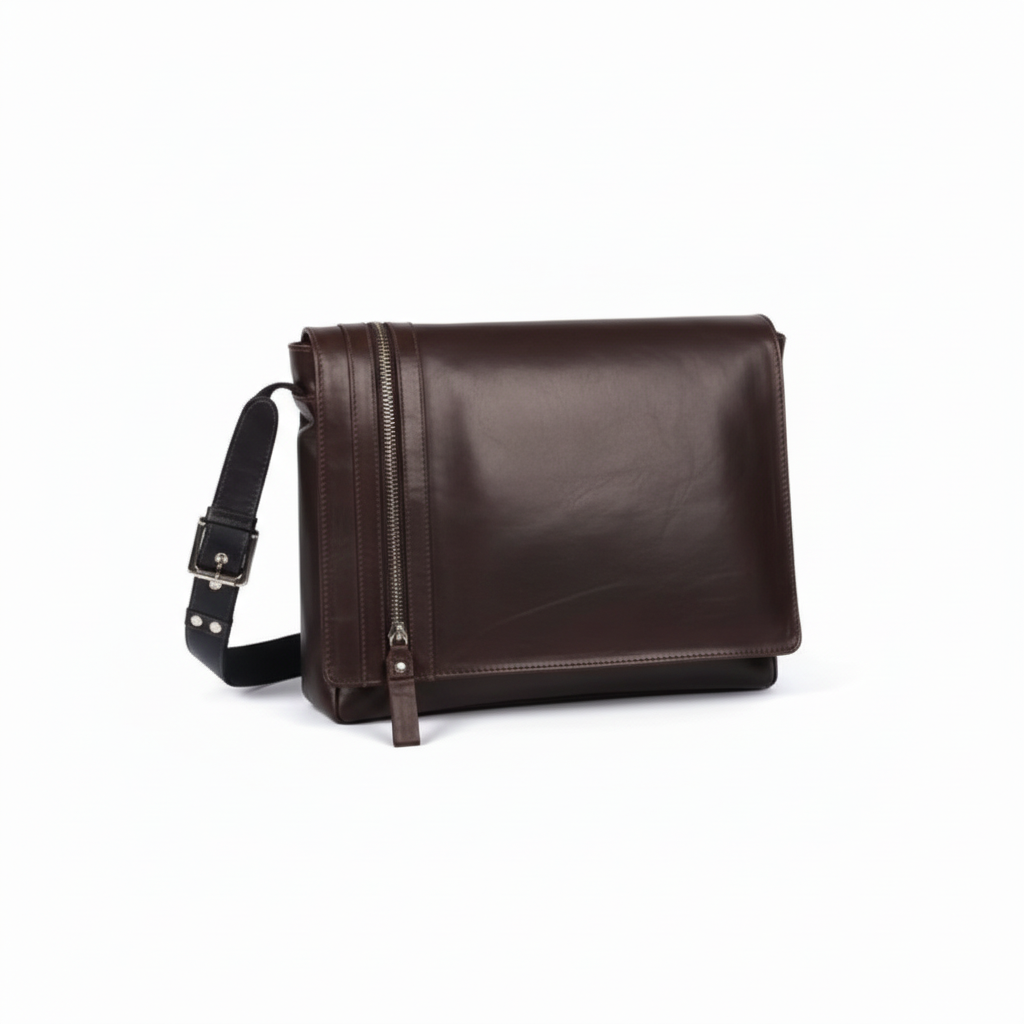 Oran - Phil Leather Messenger Bag OB-23249 - Rainbow Bags