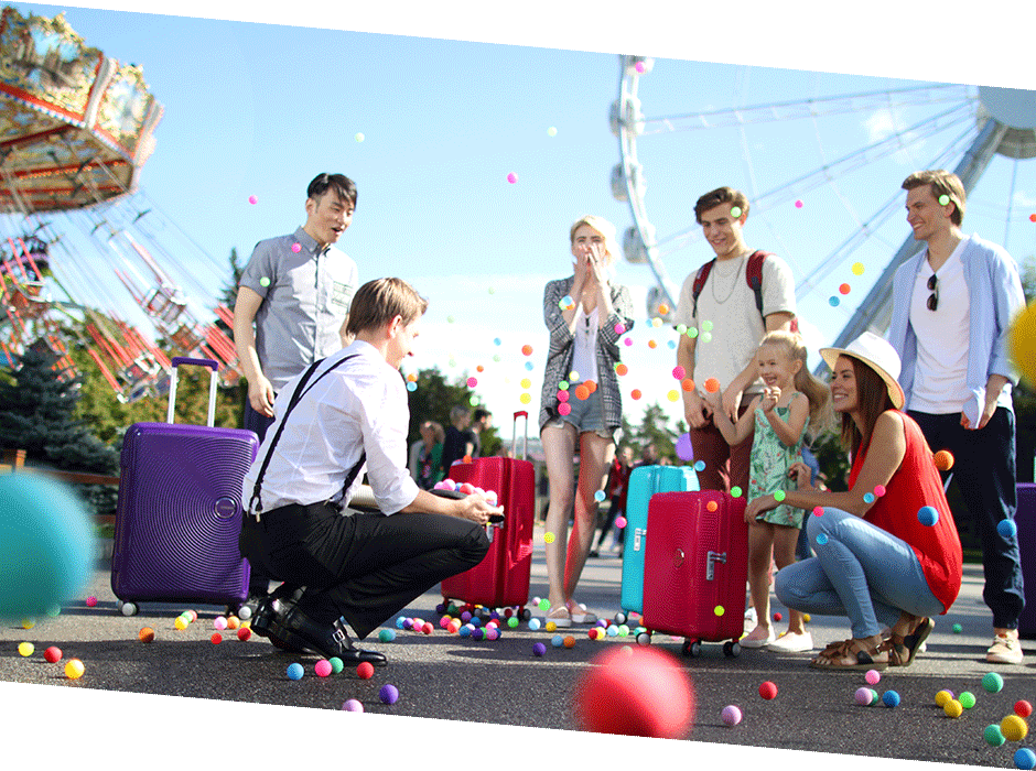 American Tourister CURIO BOOK OPEN Large Spinner 75/28 EXP TSA BO - Black - rainbowbags