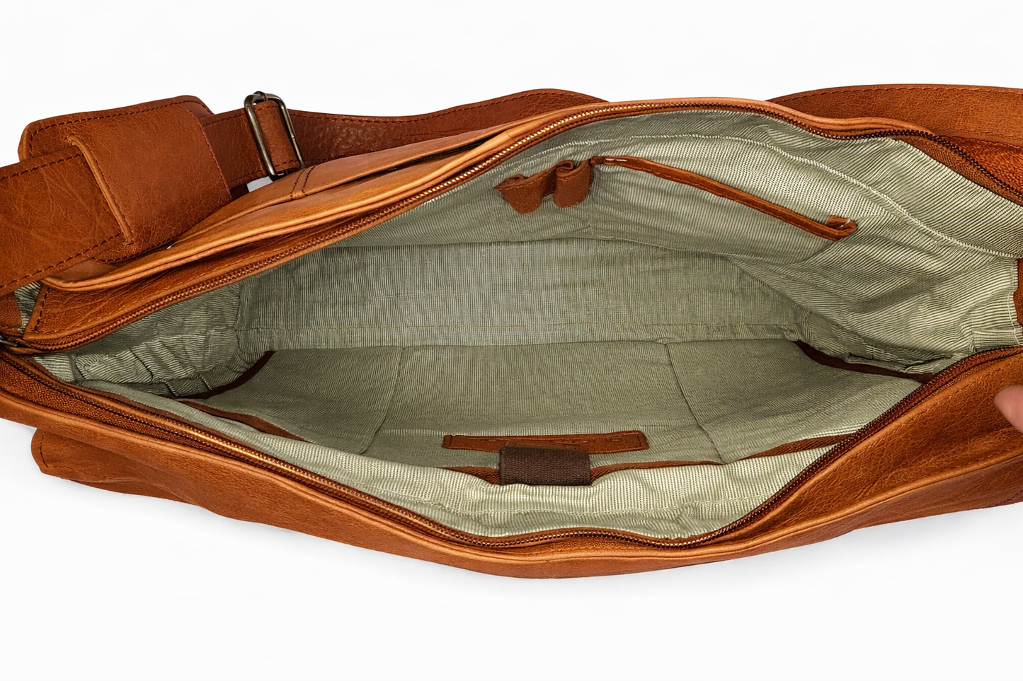 Oran 皮革挎包首尔邮差商务包