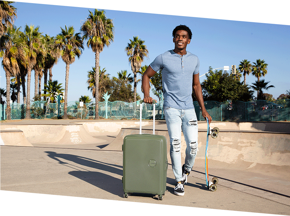 American Tourister CURIO 2 SMALL (55 cm) Carry On - rainbowbags