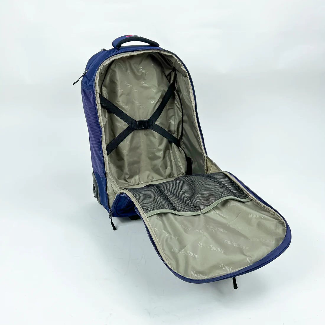 Black Wolf - Eccles Rolling Bag - Eclipse - rainbowbags