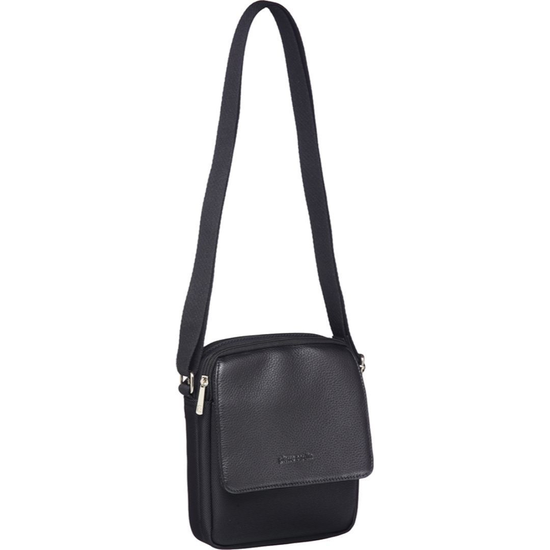 PIERRE CARDIN LEATHER TRAVEL BAG - rainbowbags