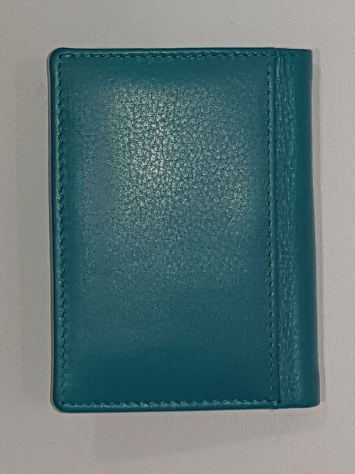 RFID Genuine Soft Leather Slim Card Wallet - rainbowbags