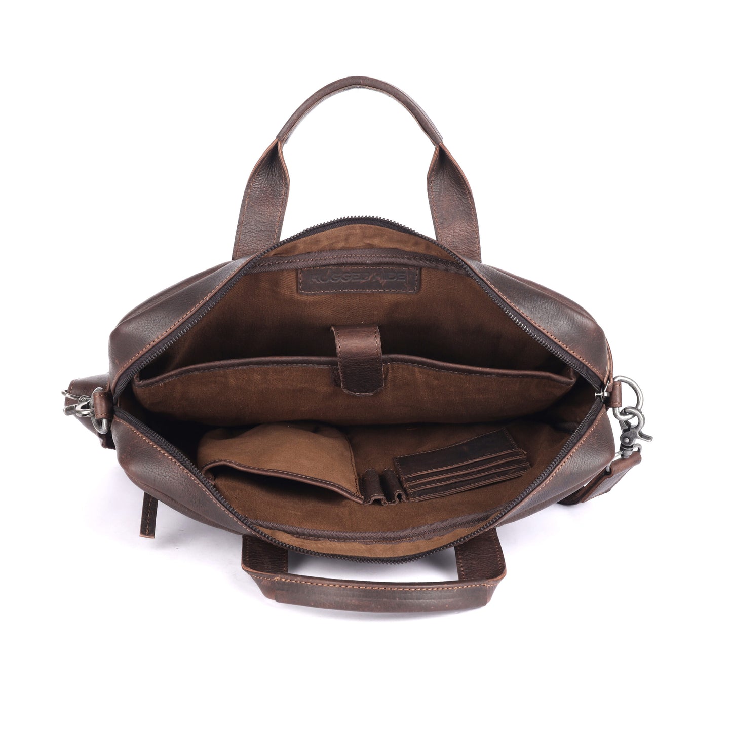 Rugged Hide RH-2521 Joshua Leather Business Bag