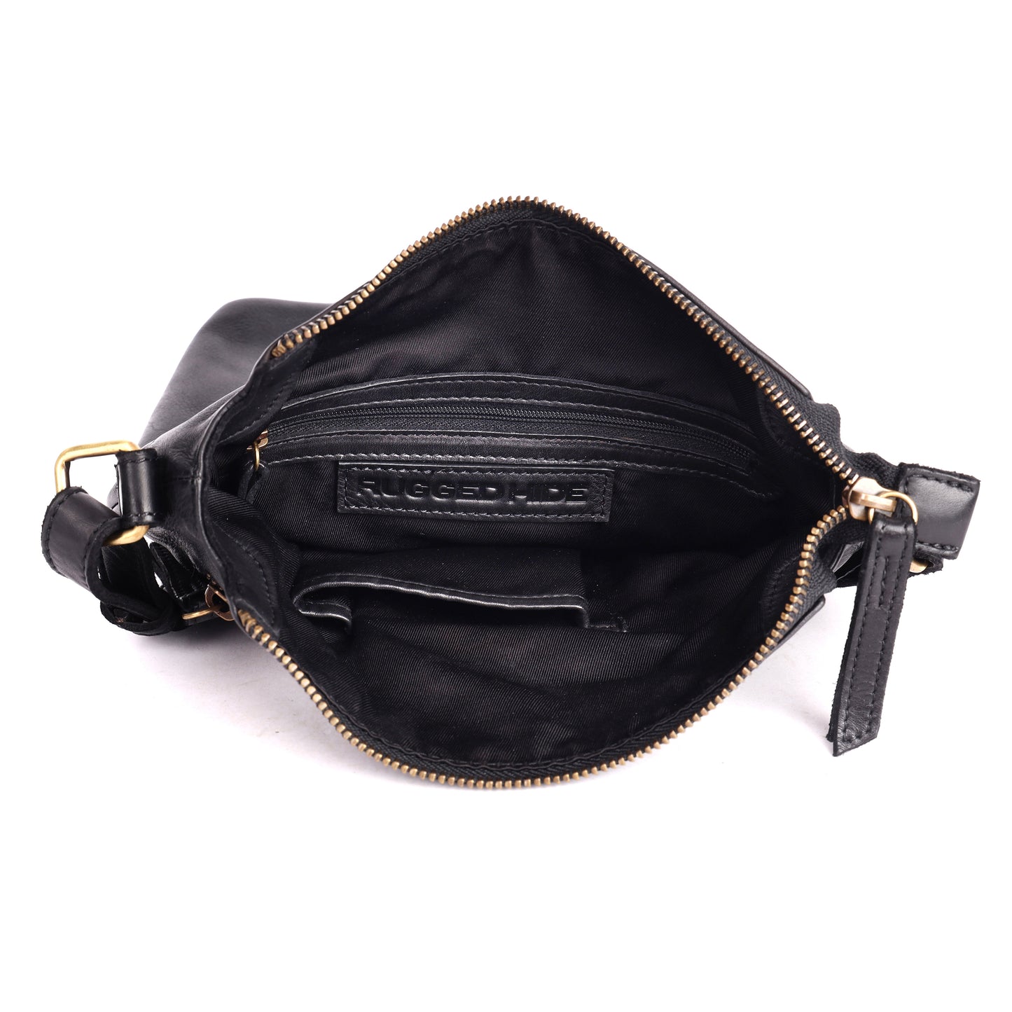 Rugged Hide - RH-2575 Griffith Leather Crossbody Bag