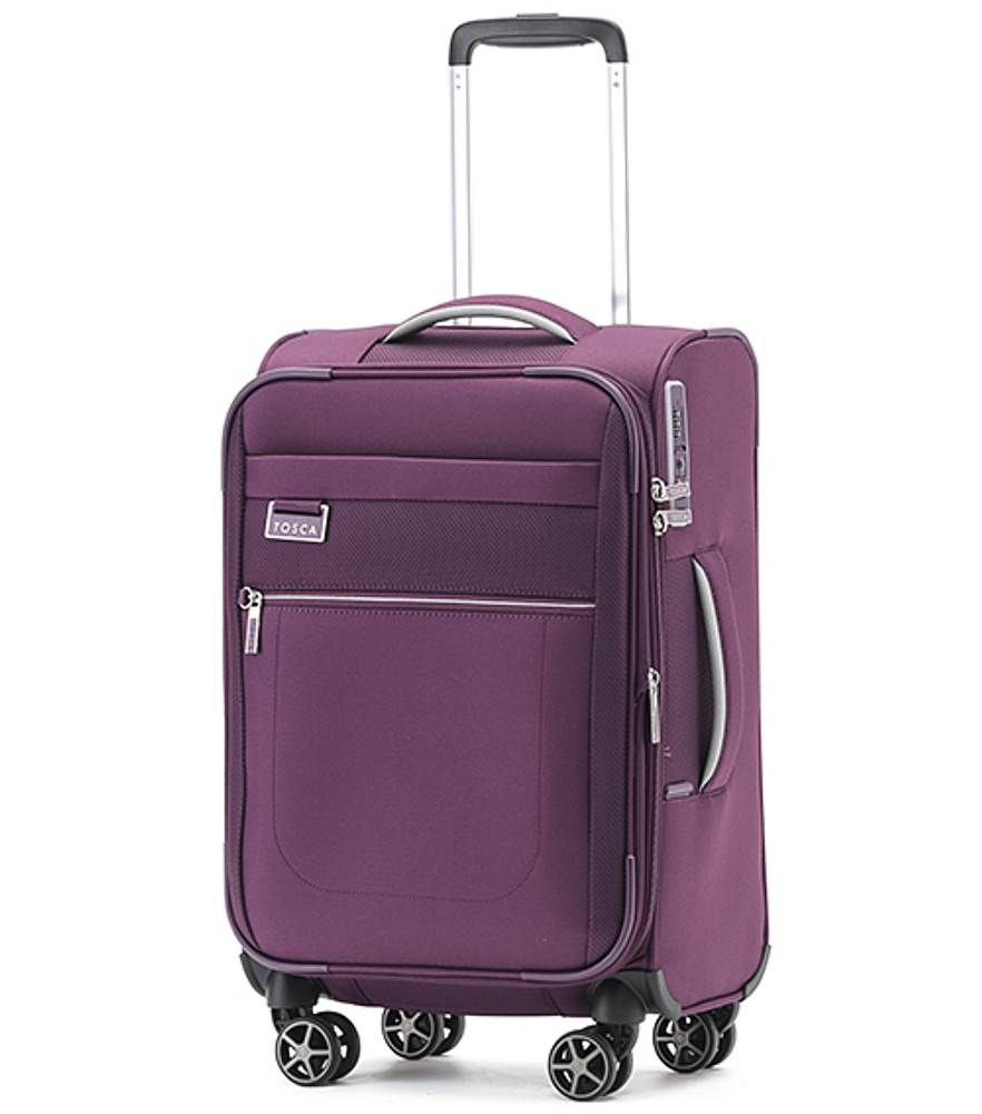 Tosca Vega 55 cm 4-Wheel Carry-on Spinner Luggage