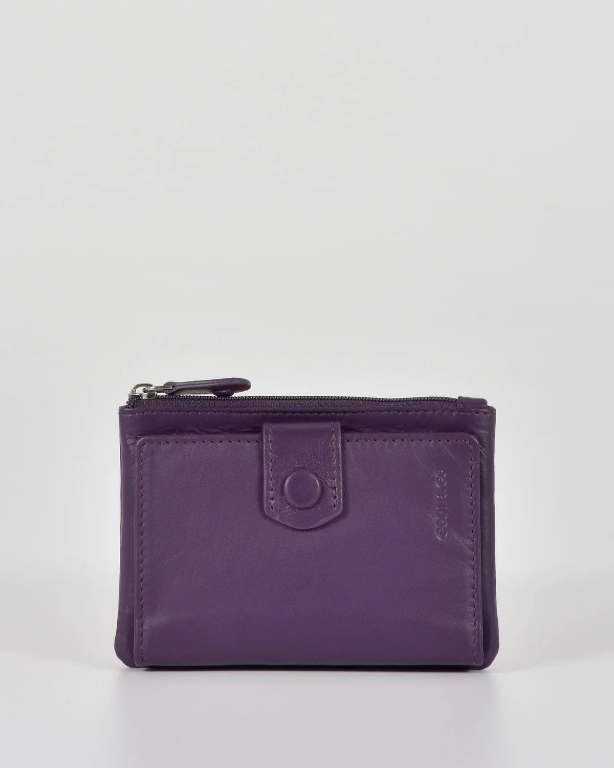 Cobb & Co - Collins RFID 安全紧凑型皮革钱包