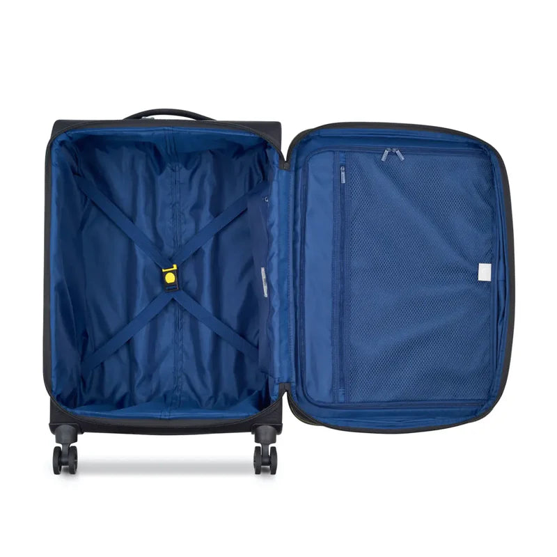 Delsey BROCHANT 2.0 67 厘米中号软面行李箱蓝色