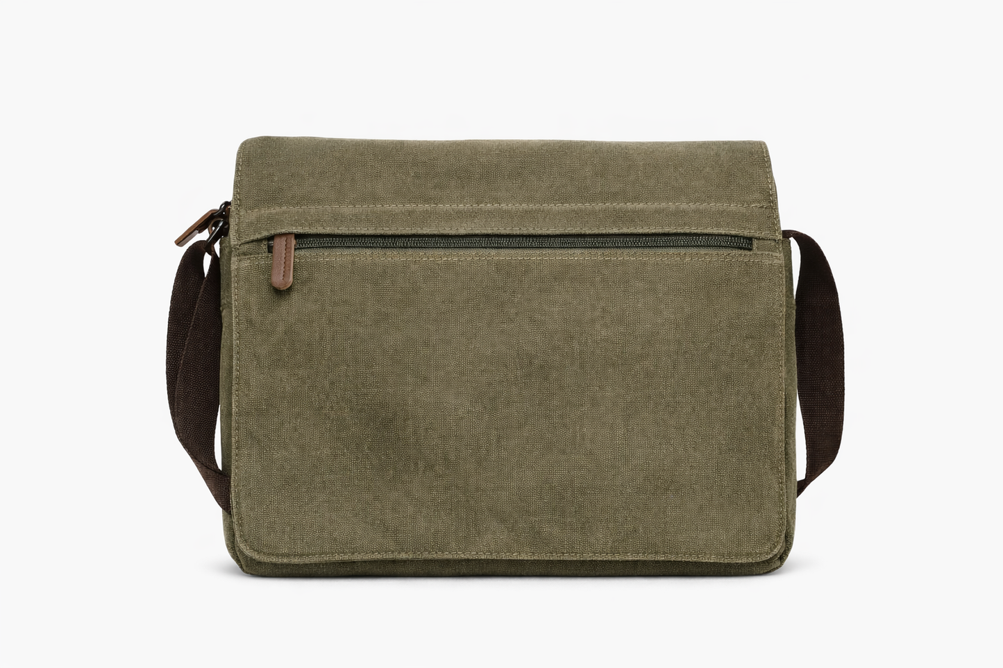 Zuolunduo 复古风格帆布斜挎包