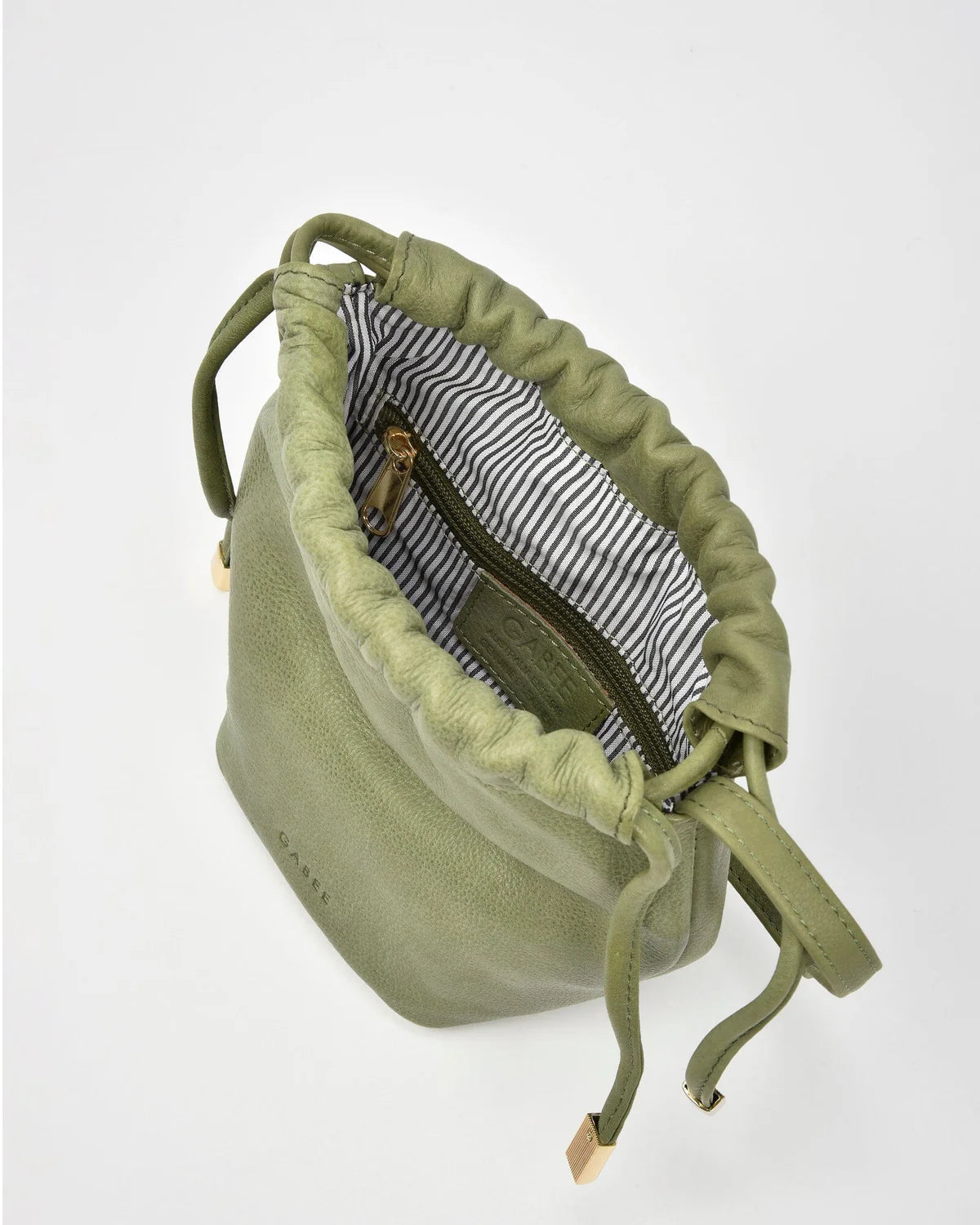 GABBEE Susie Soft Leather Drawsting Crossbody - Rainbow Bags