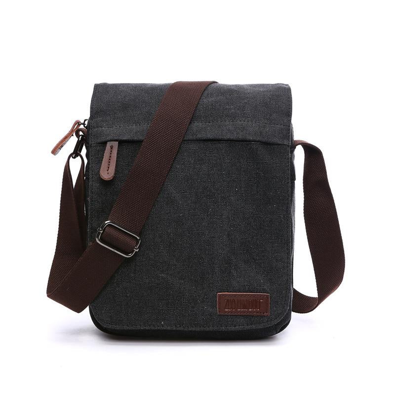 Zuolunduo 8646 Vintage style Canvas Shoulder & Crossbody Bag - Rainbow Bags