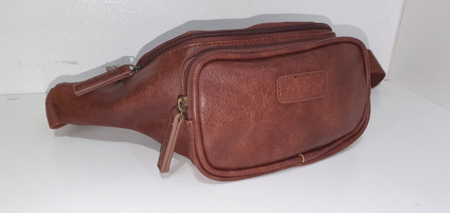 TOSCA Vegan Leather Waist Bag - Rainbow Bags