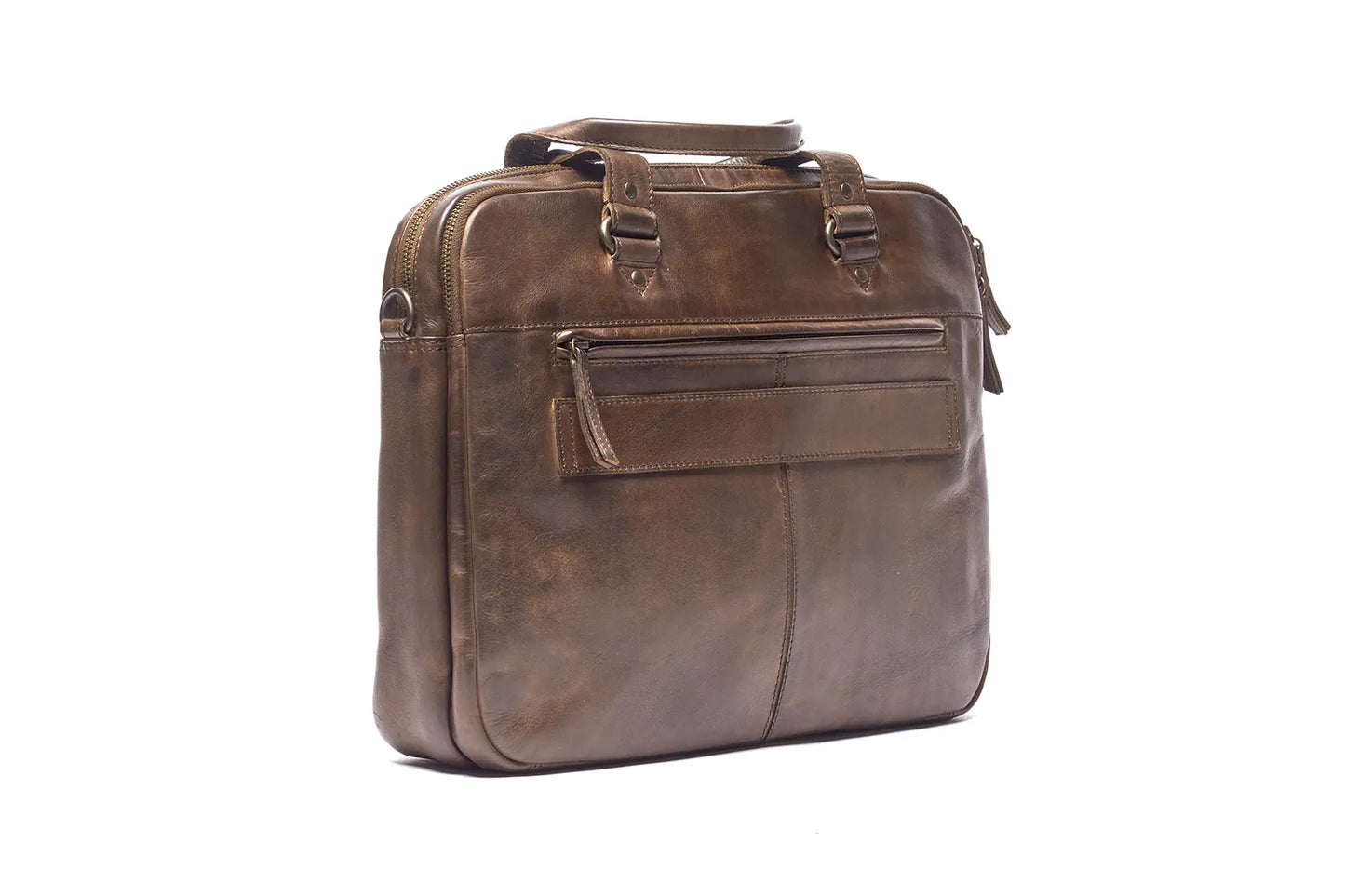 Rugged Hide - Oliver Brief Business leather bag