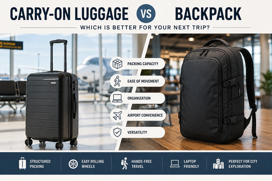 Carry-On vs Backpack: Which Is Better for Your Next Trip?