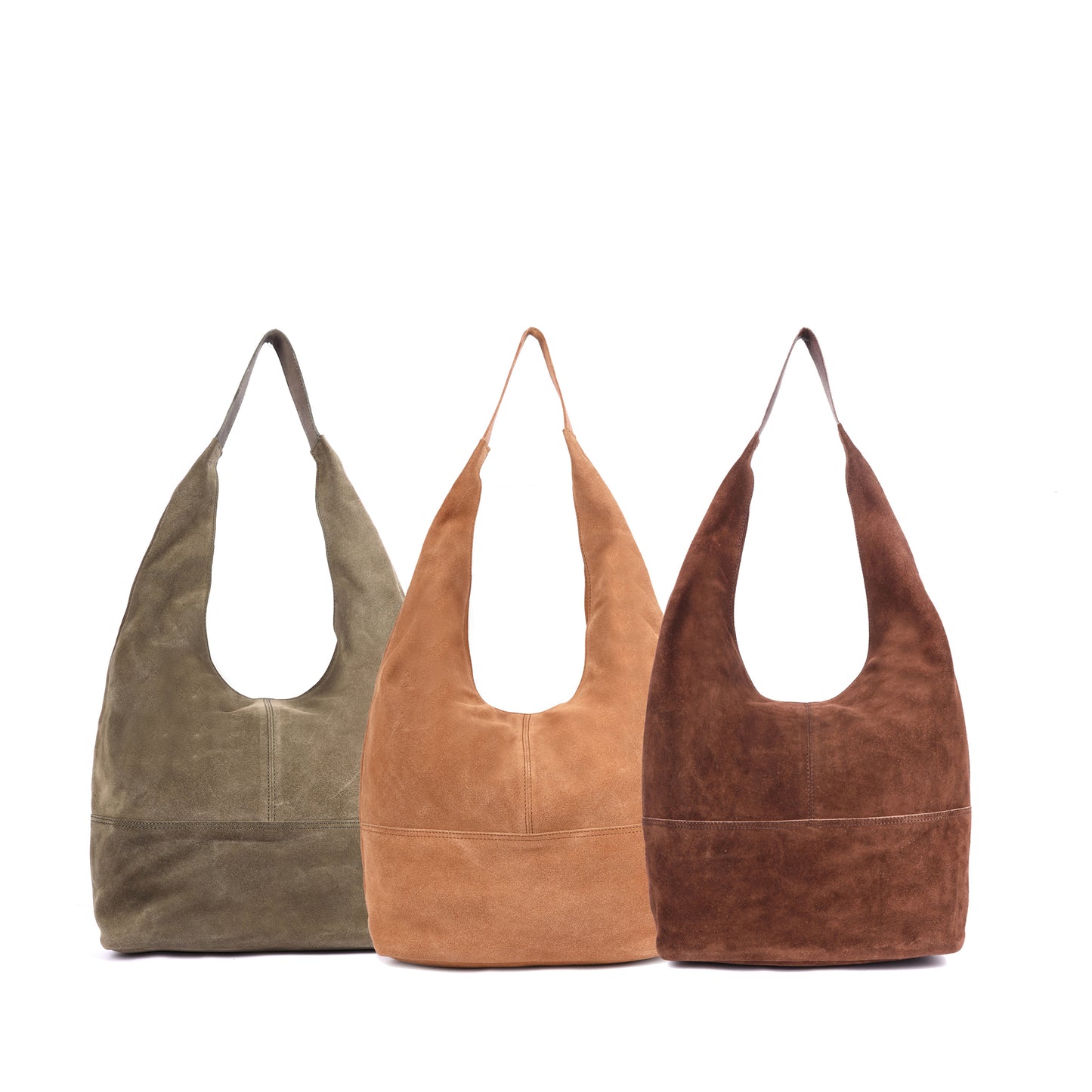 Rugged Hide - RH-2617 Petal Soft Suede Ladies' Should Bag