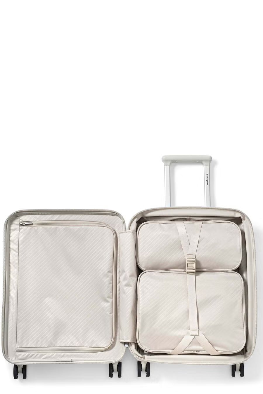 Samsonite - PARALUX SUITCASE  CARRY-ON SMALL 55CM SUITCASE EXPANDABLE WITH 15'' LAPTOP FRONT POCKET - Rainbow Bags
