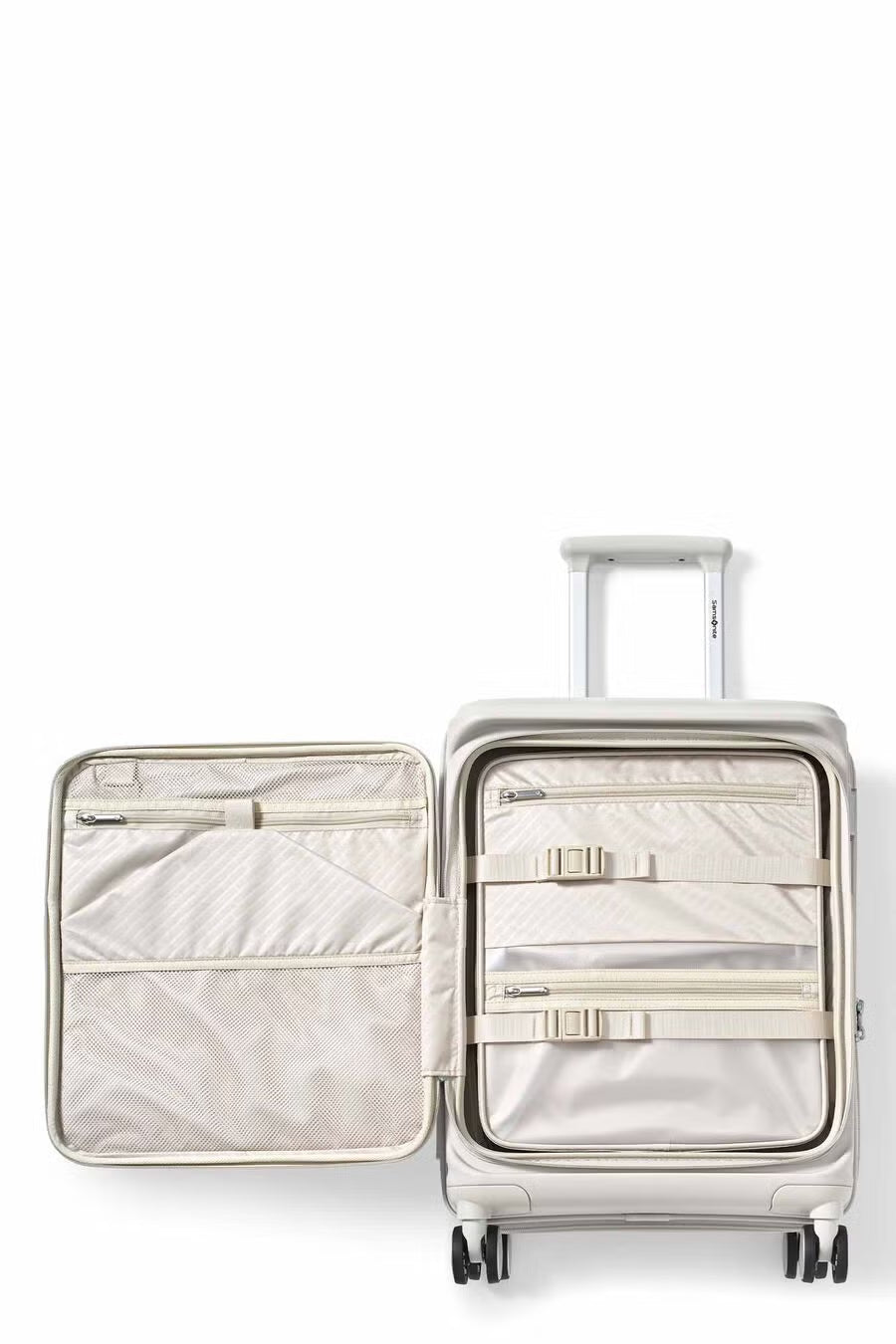Samsonite - PARALUX SUITCASE  CARRY-ON SMALL 55CM SUITCASE EXPANDABLE WITH 15'' LAPTOP FRONT POCKET - Rainbow Bags