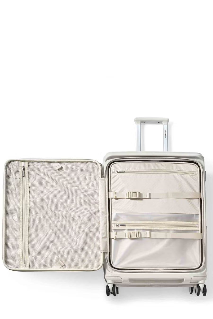 Samsonite - PARALUX SUITCASE MEDIUM 67CM SUITCASE EXPANDABLE WITH FRONT POCKET - Rainbow Bags