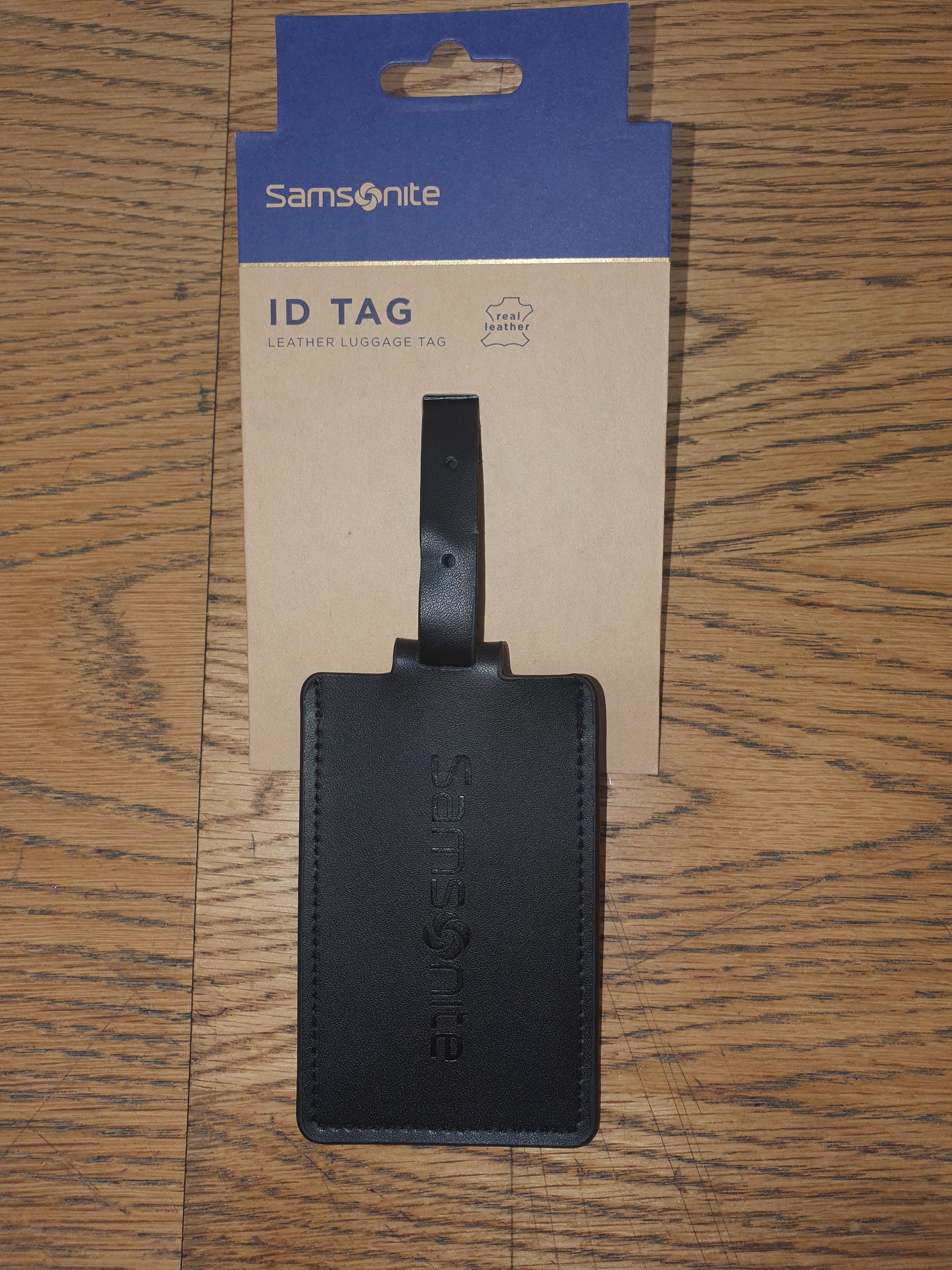 Samsonite - LEATHER LUGGAGE ID TAG - Rainbow Bags