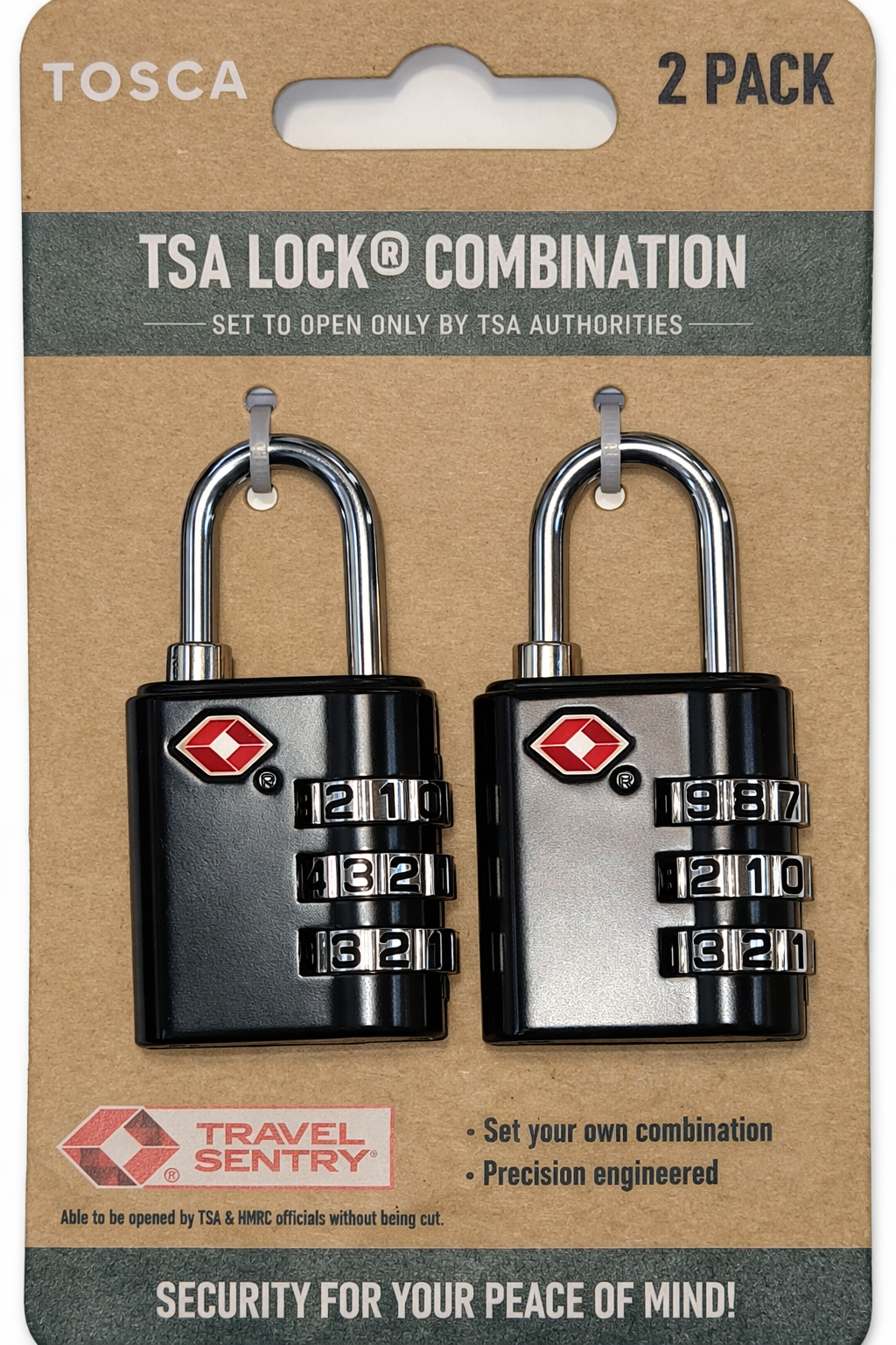 Tosca TSA Combination Lock TCA051