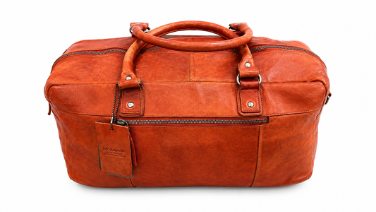 Modapelle 6385 cow hide leather overnight bag
