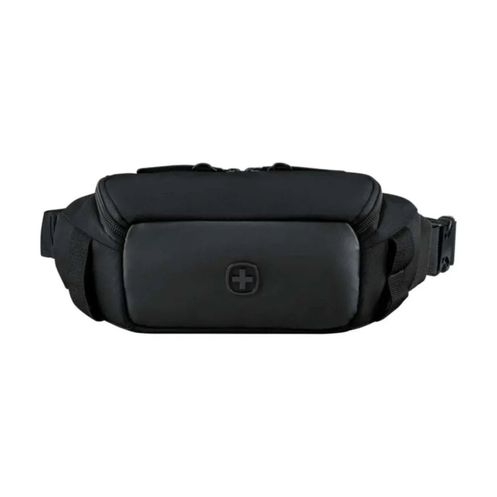 Wenger UrbanOne Sling Bag Recycled PET Polyester Smartphone Holder Black 653892