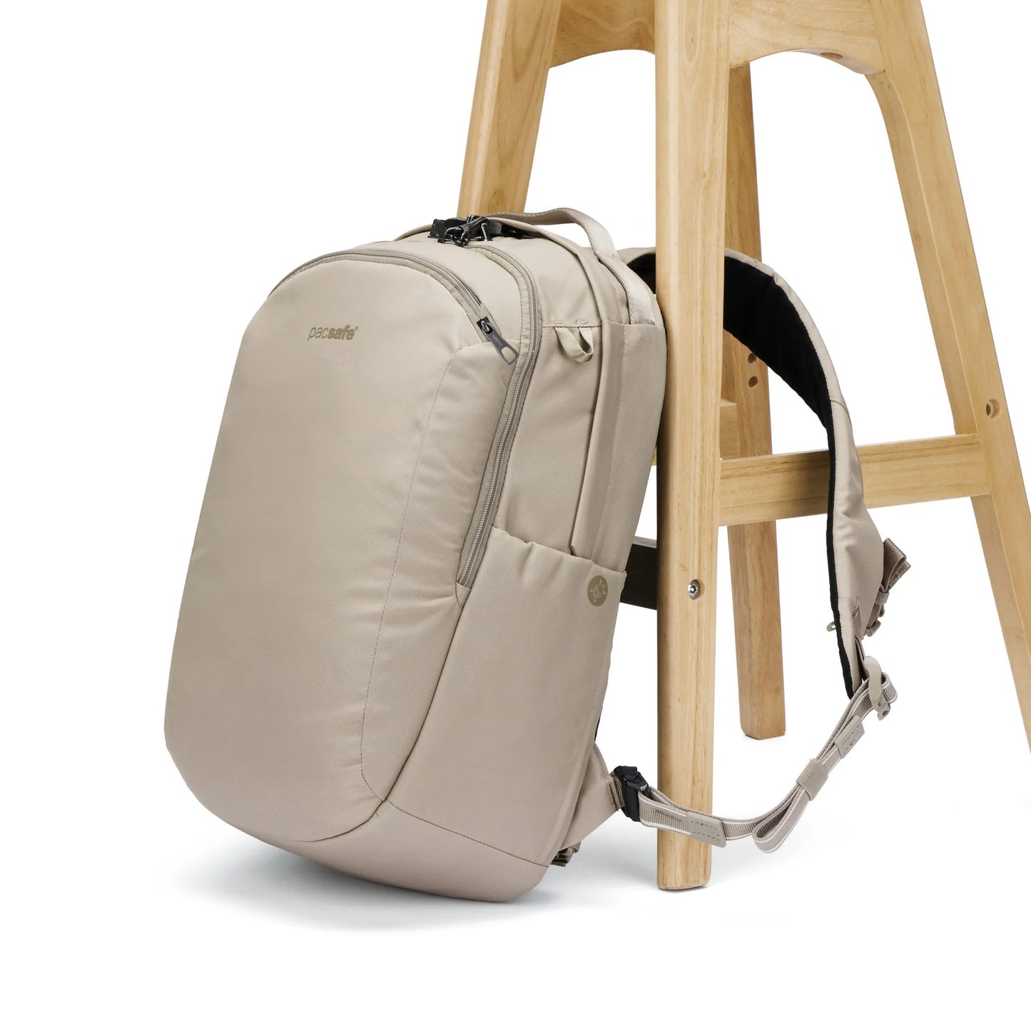 Pacsafe V 26L Tour Backpack in black - Rainbow Bags