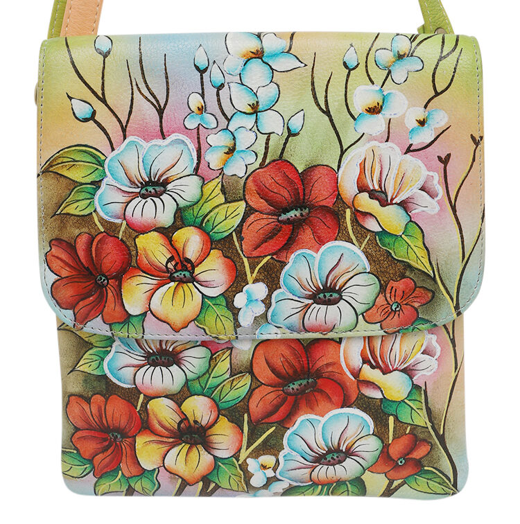 Modapelle - Ladies Leather Hand painted Shoulder/Cross Body bags