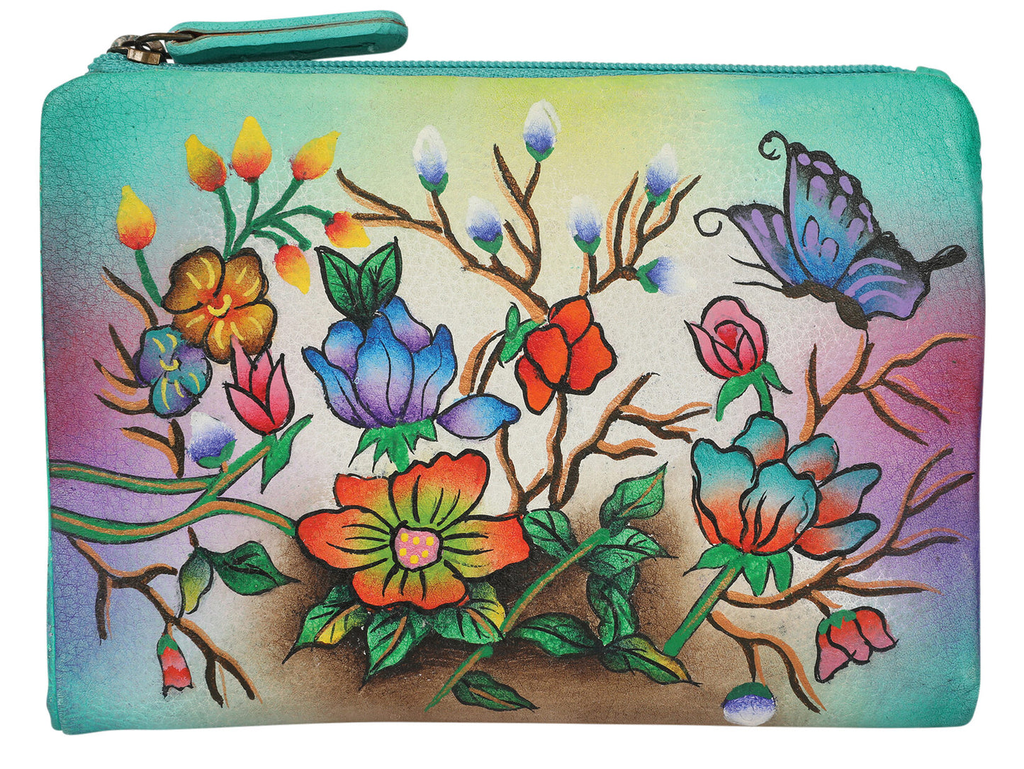 MOdapelle - Ladies Hand Painted Wallet Style 3238 - Rainbow Bags