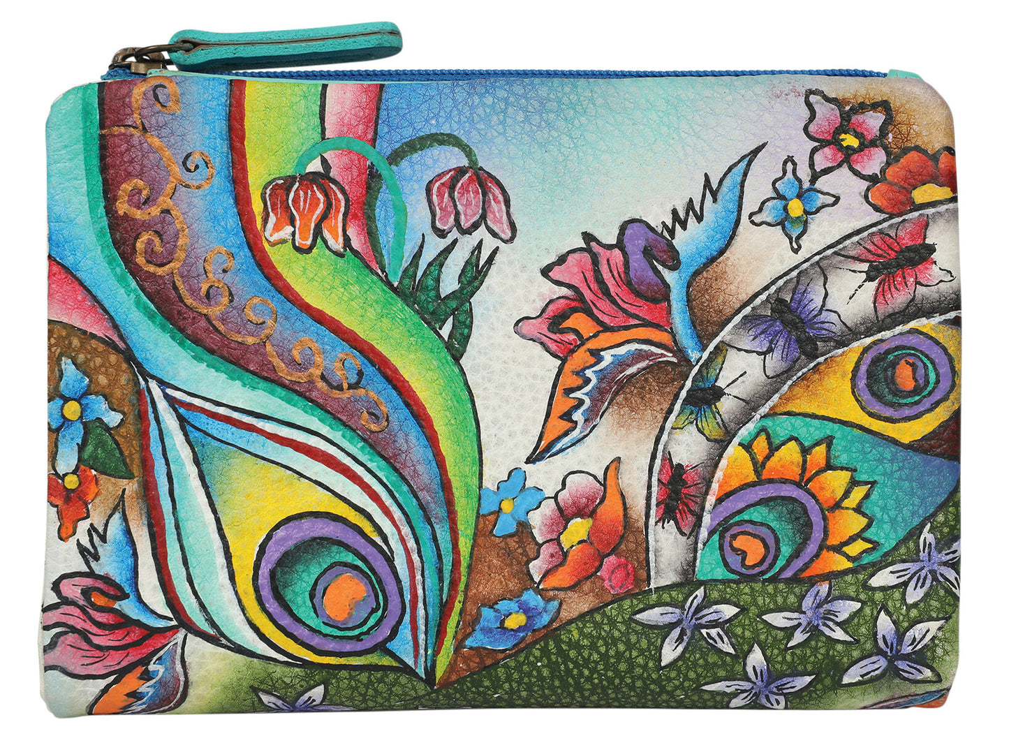 MOdapelle - Ladies Hand Painted Wallet Style 3238 - Rainbow Bags