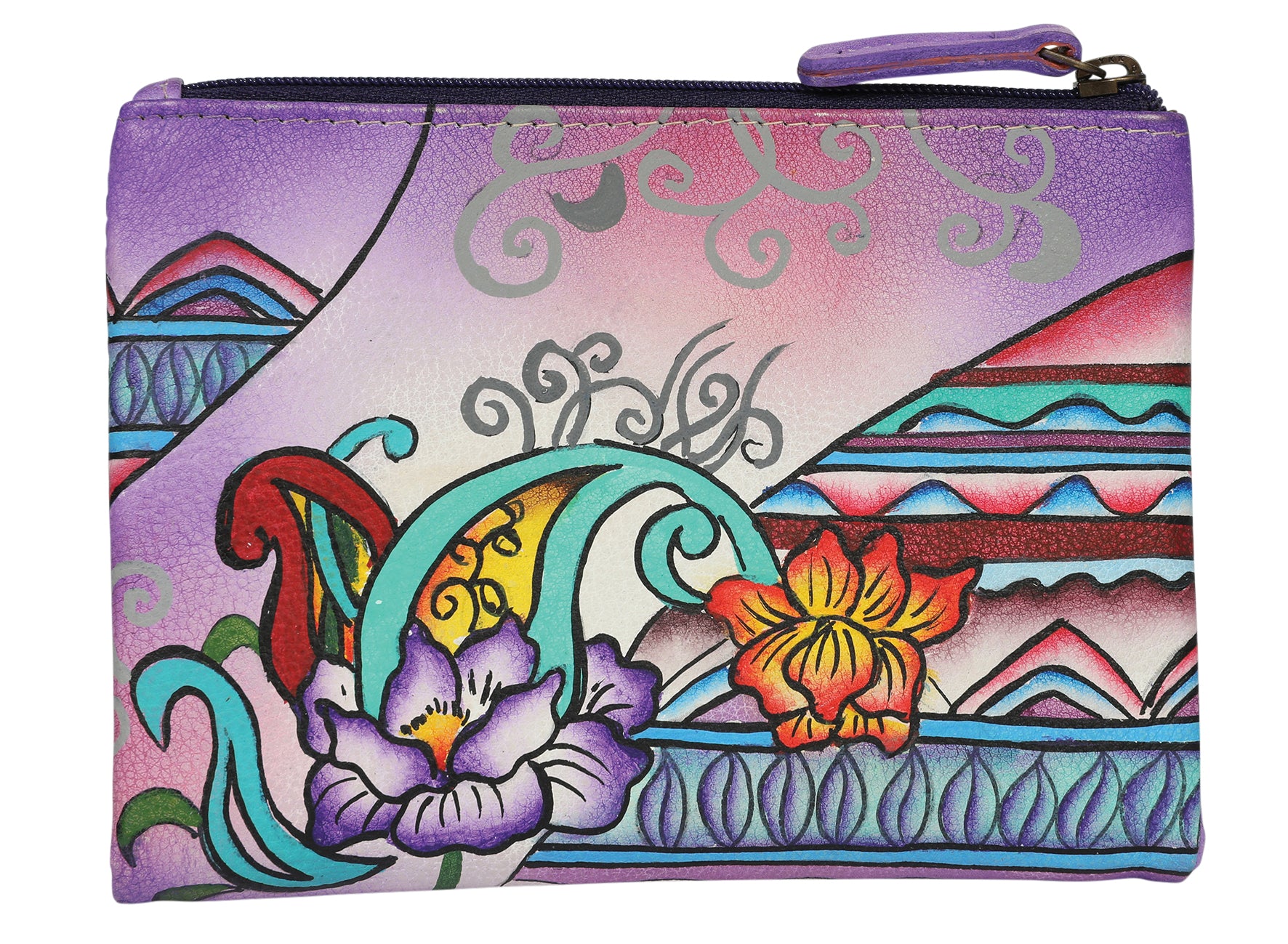 MOdapelle - Ladies Hand Painted Wallet Style 3238 - Rainbow Bags