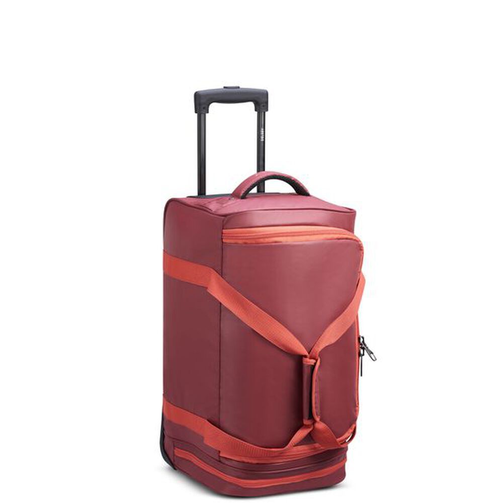 Delsey Raspail Trolley Duffle 54cm/40L Luggage - Red - rainbowbags