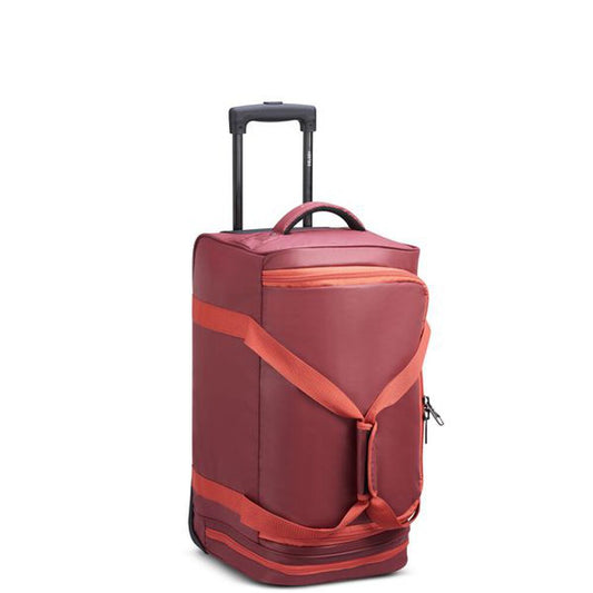 Delsey Raspail Trolley Duffle 54cm/40L Luggage - Red - rainbowbags