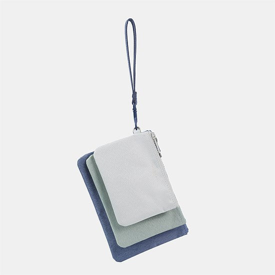 Hedgren Follis Mark 3 Pouch Set HFOL10.900 in Jean Mix - Rainbow Bags