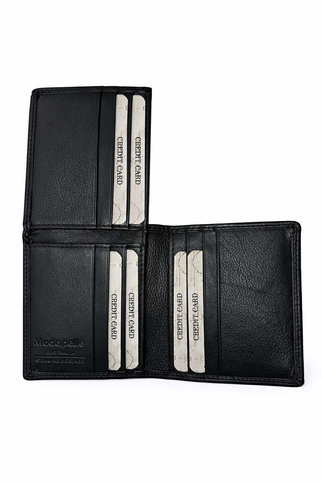 Modapelle Classic Men’s Leather Wallet – Modapelle Style 5038 in Black