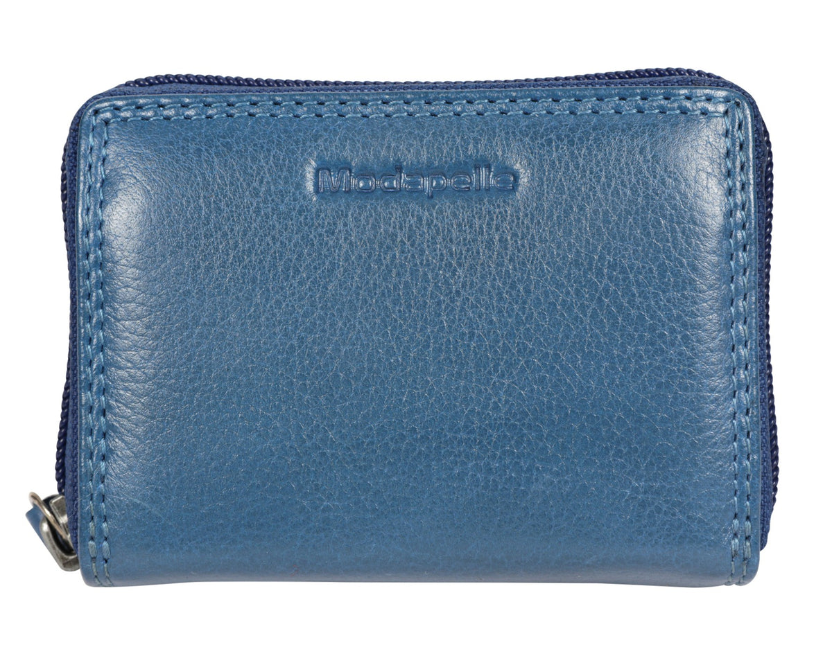 Modapelle LEATHER RFID CARD WALLET 5782