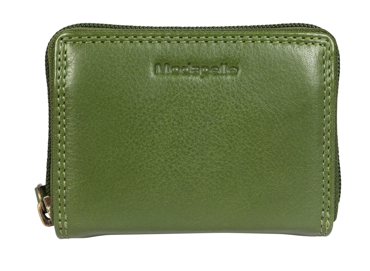 Modapelle LEATHER RFID CARD WALLET 5782