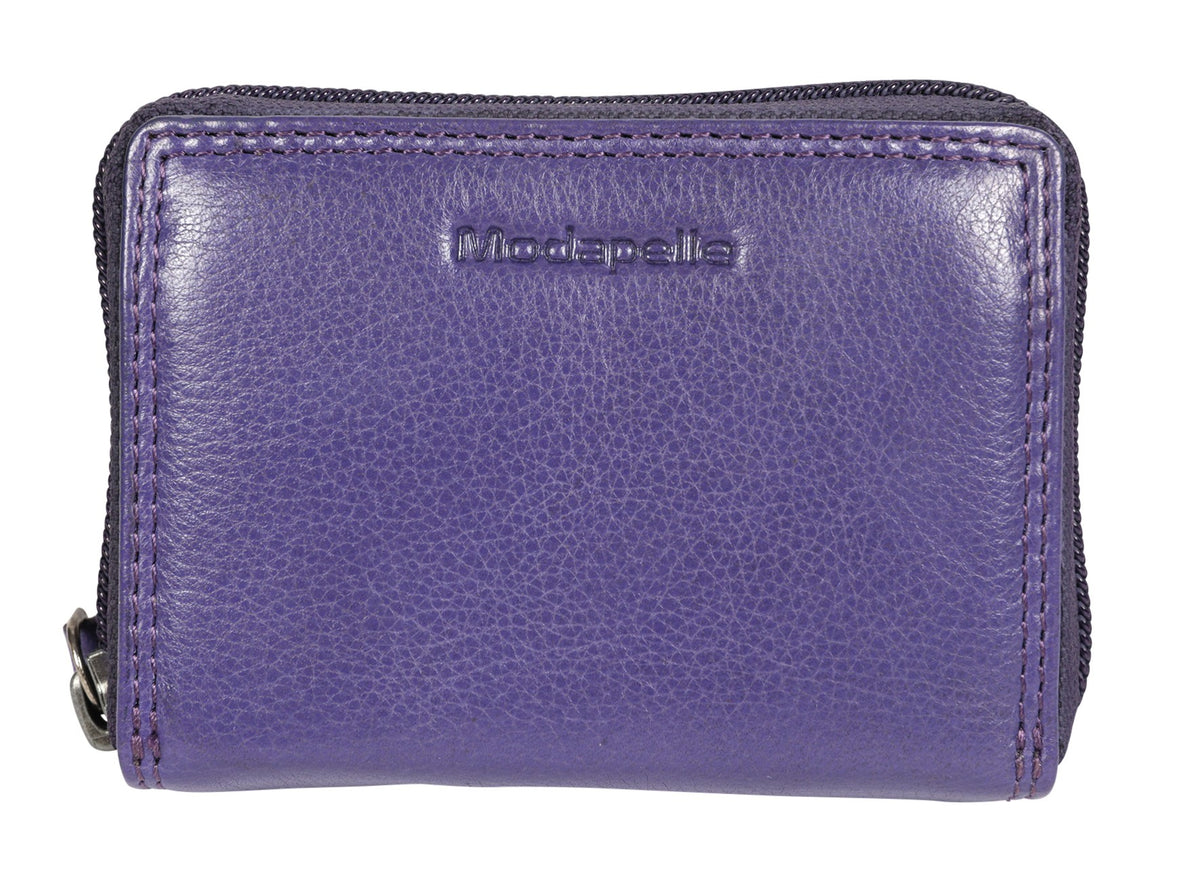Modapelle LEATHER RFID CARD WALLET 5782