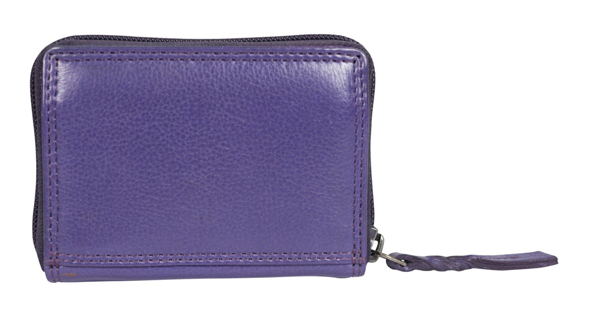 Modapelle LEATHER RFID CARD WALLET 5782