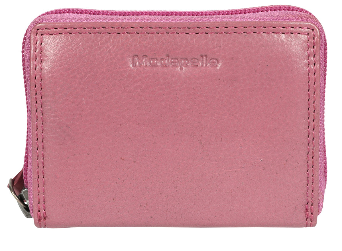 Modapelle LEATHER RFID CARD WALLET 5782