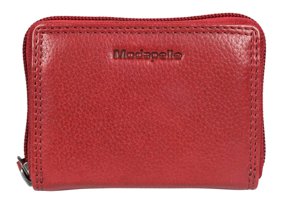 Modapelle LEATHER RFID CARD WALLET 5782