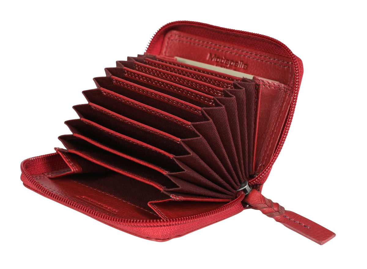Modapelle LEATHER RFID CARD WALLET 5782