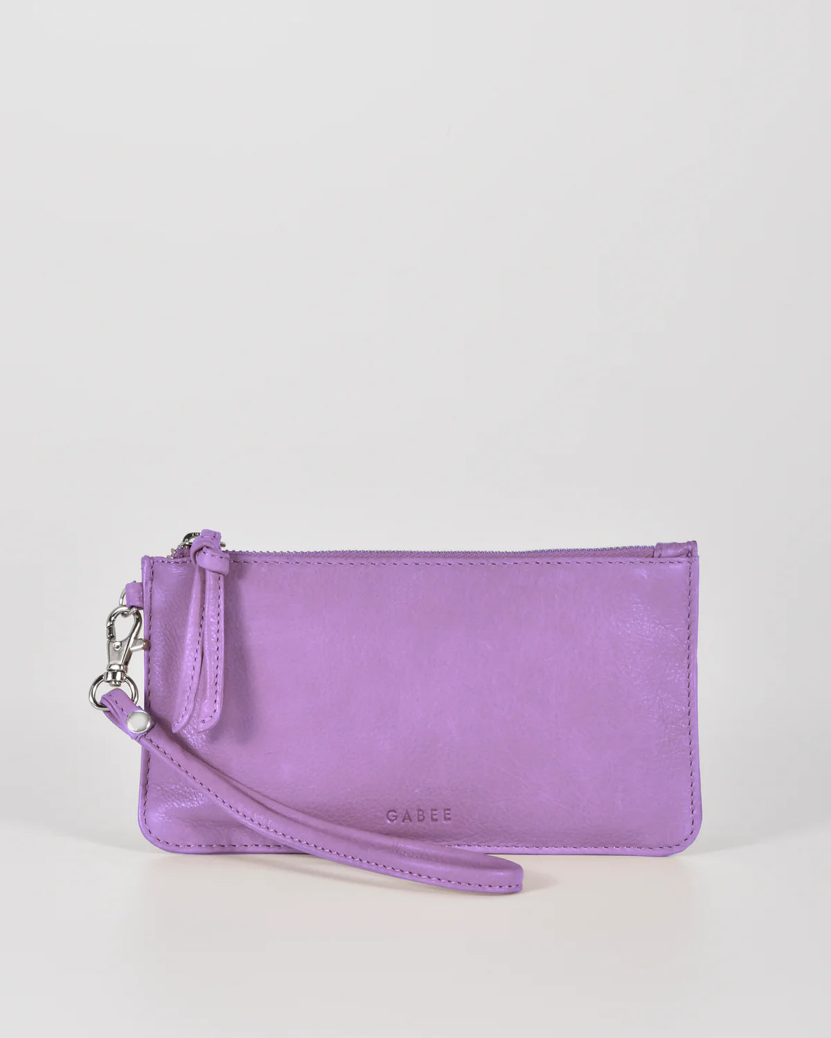 Gabee - Abril Soft Leather Wristlet Purse 59417PLW - Rainbow Bags