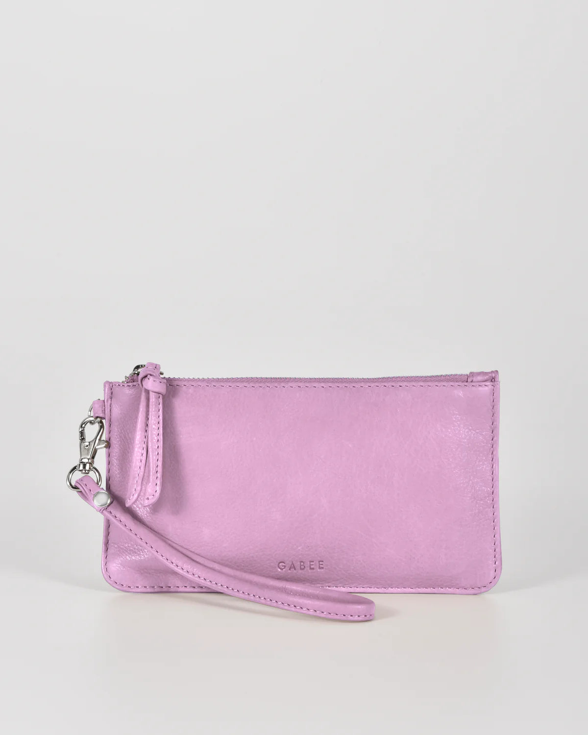 Gabee - Abril Soft Leather Wristlet Purse 59417PLW - Rainbow Bags