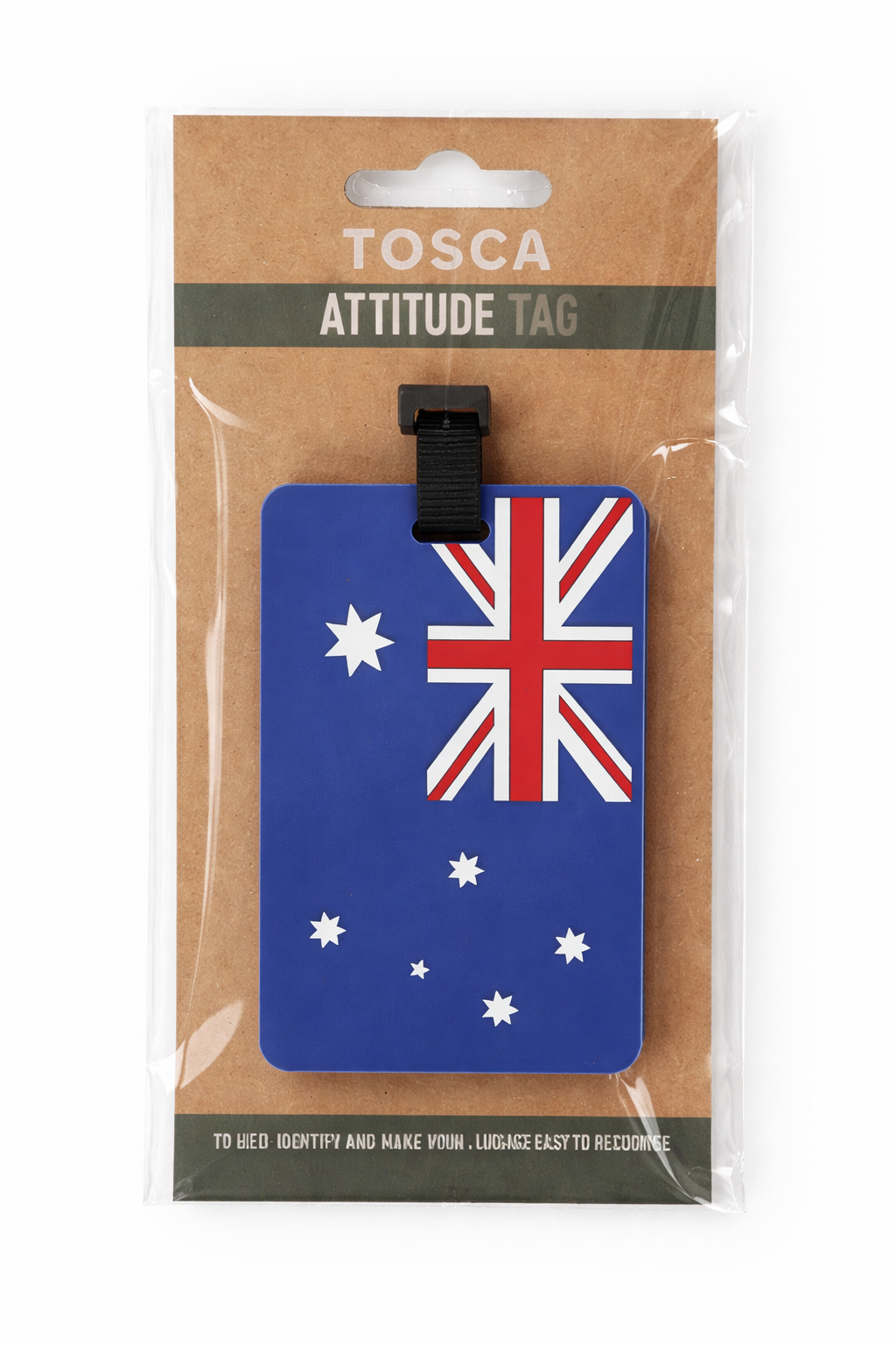 Tosca Attitude Tag - Ausralian Flag