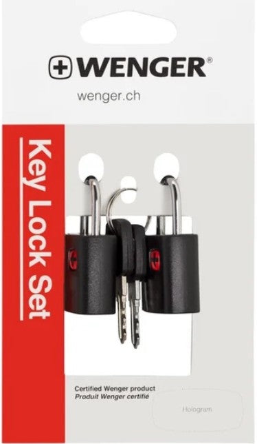 Wenger 2 Piece Lock Set - Black