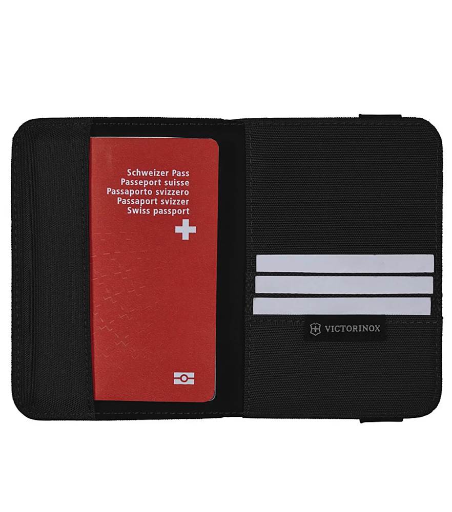 Victorinox Passport Holder with RFID Protection - Black