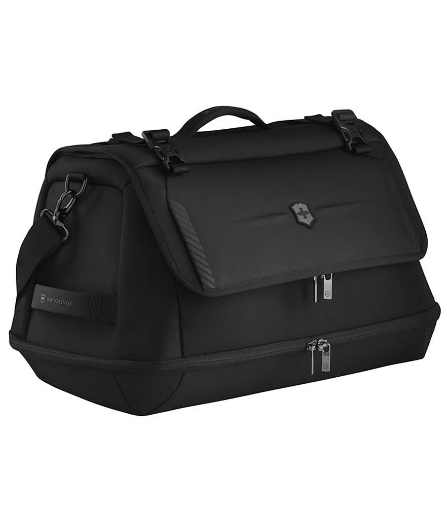 Victorinox Crosslight 行李袋带拉链底部隔层 - 黑色