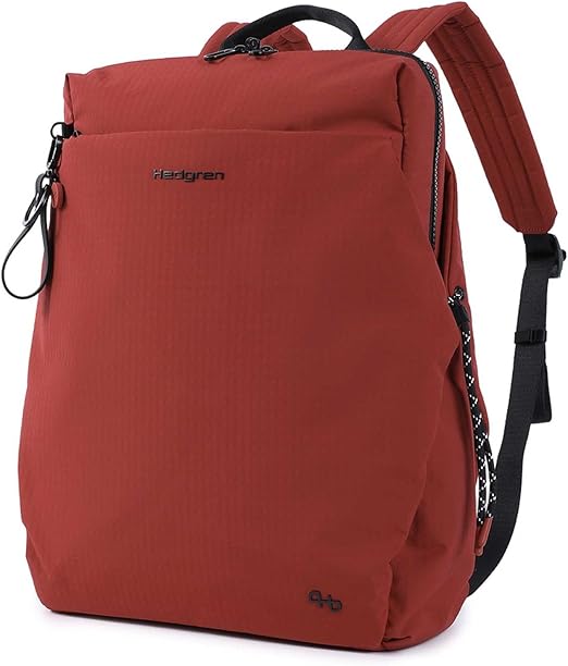 Hedgren AKIRA 14" Laptop Backpack M in Dahlia Red - Rainbow Bags