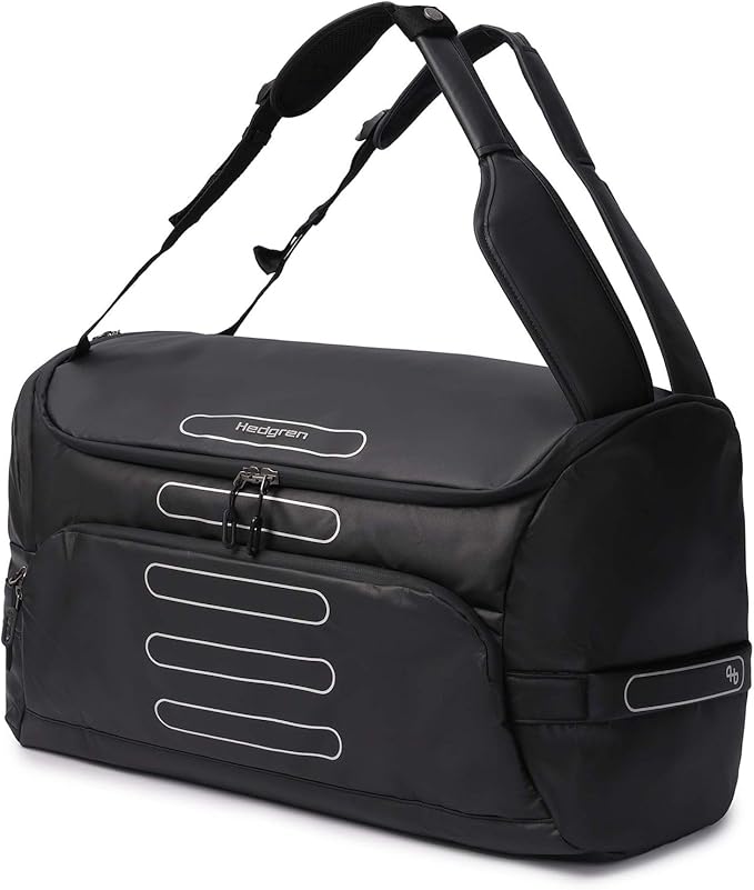 Hedgren Sojourn Duffle/Backpack Cabin Size + RFID Black HCMBP11 - Rainbow Bags